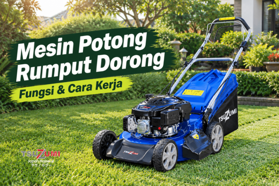 Mesin Potong Rumput Dorong: Fungsi, Cara Kerja, dan Kelebihannya untuk Perawatan Area Hijau